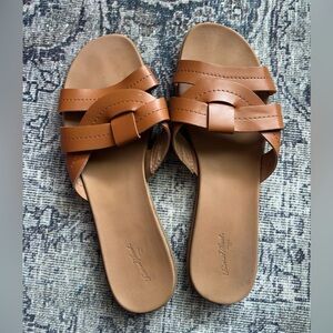 Women's Brown Sandals - Universal Thread by Target
